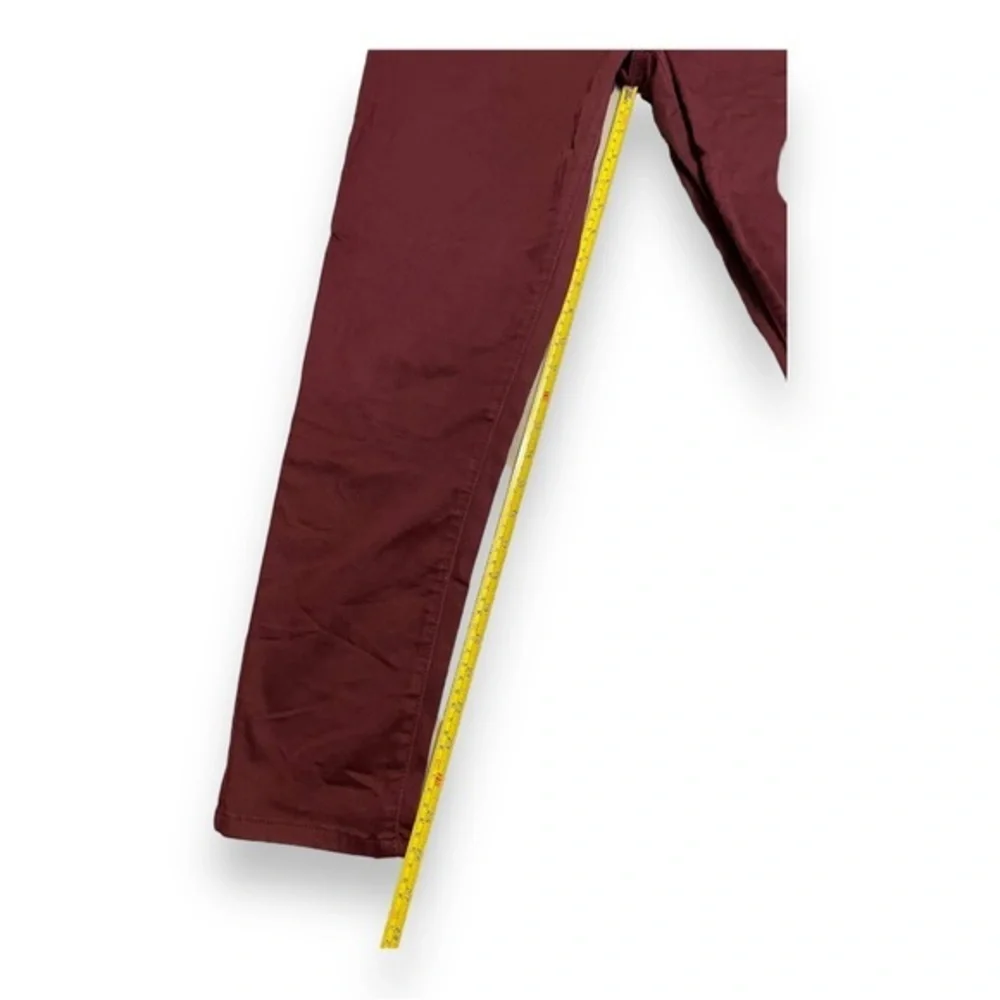 Lauren Conrad Maroon Skinny Jeans Size 14 - Picture 6 of 8